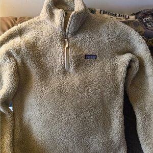 Patagonia Men's Zip-Up Cream Sweater